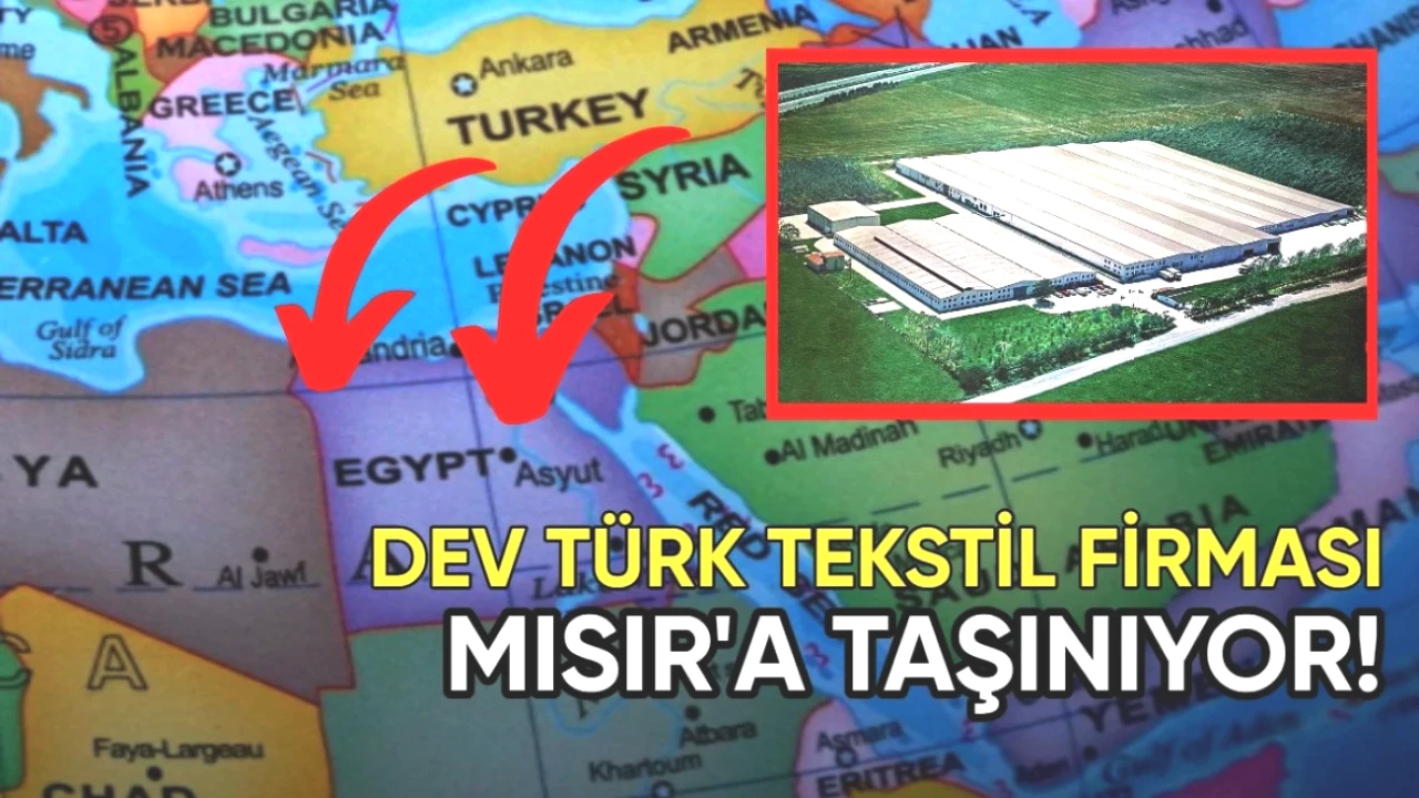 Türk Tekstil Devi Mısır'a Geçiyor! İşte Binlerce Kişiyi Etkileyecek Değişim!
