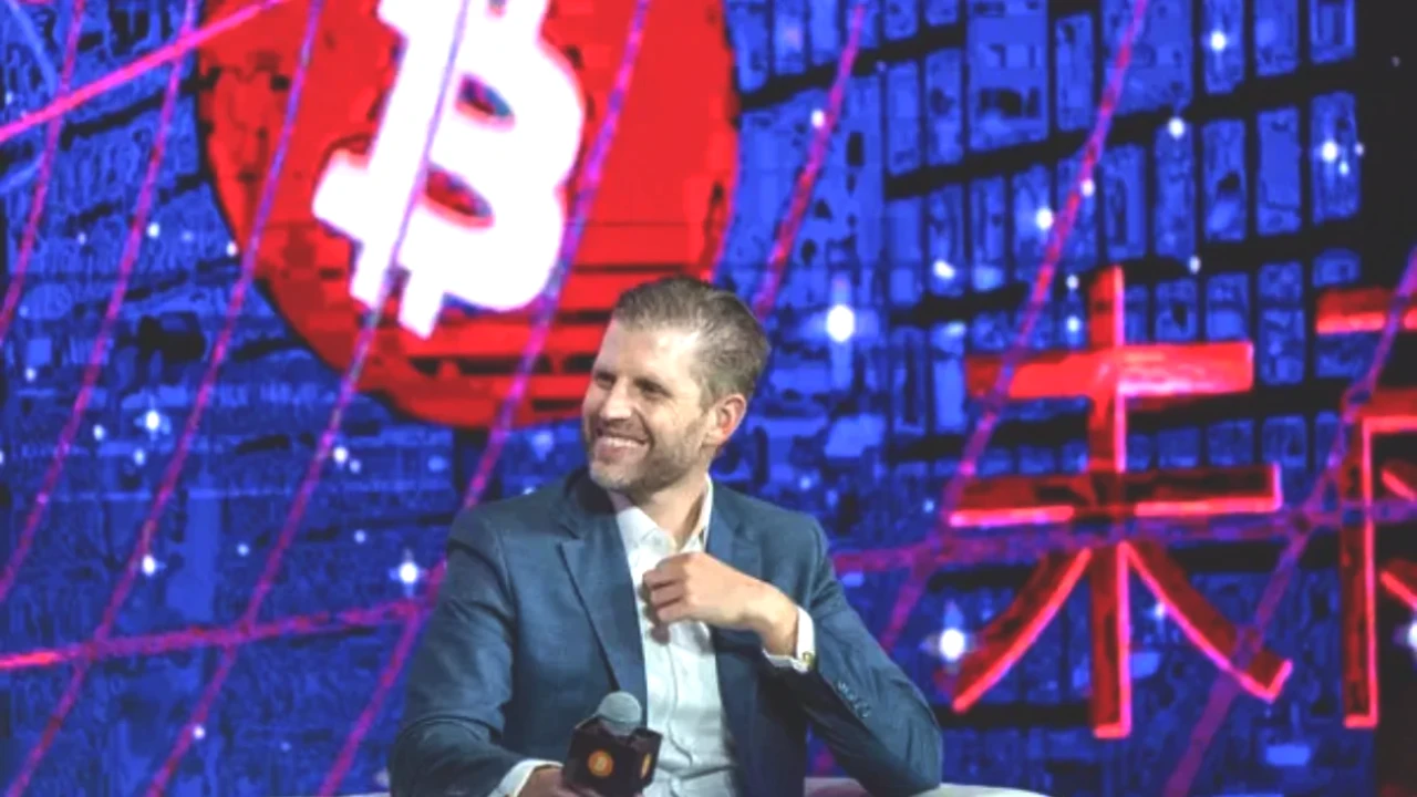 Eric Trump: Bitcoin Hızla Yükseliyor, 1 Milyon Dolar Hedefi Gerçekleşecek!