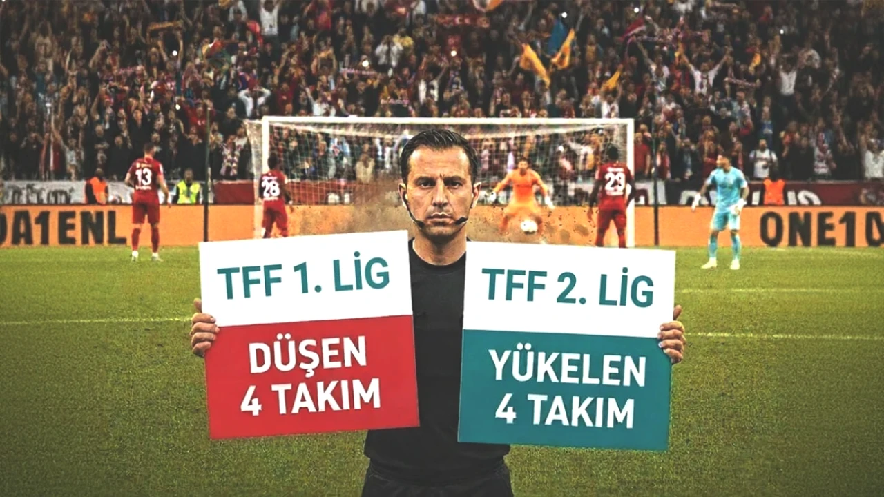 Türkiye Futbolunda Kaos! TFF'nin Düşme ve Yükselme Kararı Şok Ediyor