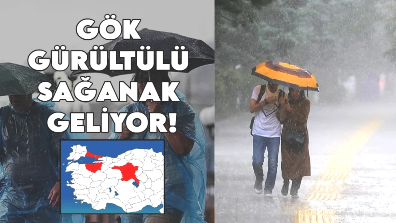 Ankara, İstanbul ve Bursa için Gök Gürültülü Sağanak Alarmı! Karadeniz'den Güçlü Sistem Yolda!