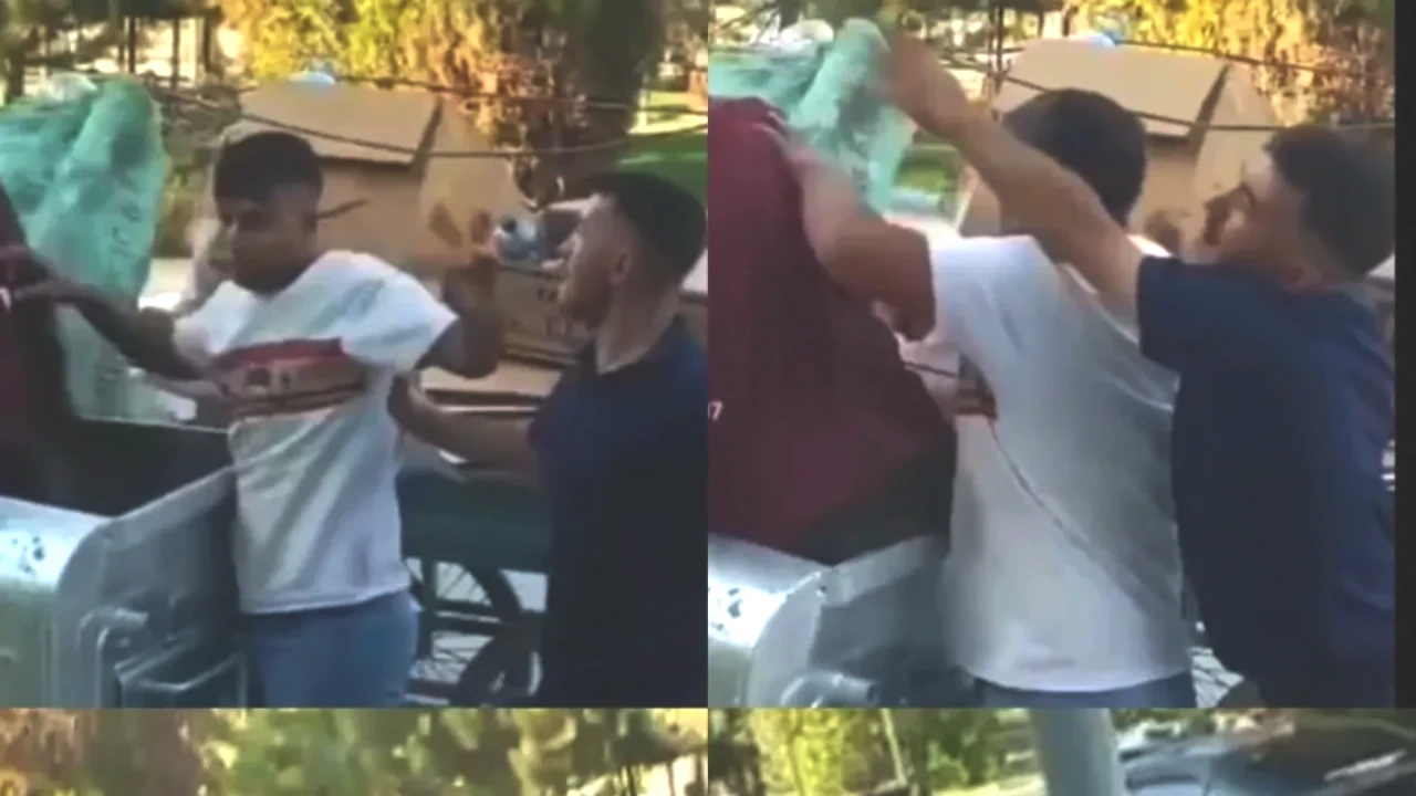 Çöpten Atık Toplayan Kişiye Saldırı! O Anlar Kameralarda Yer Aldı