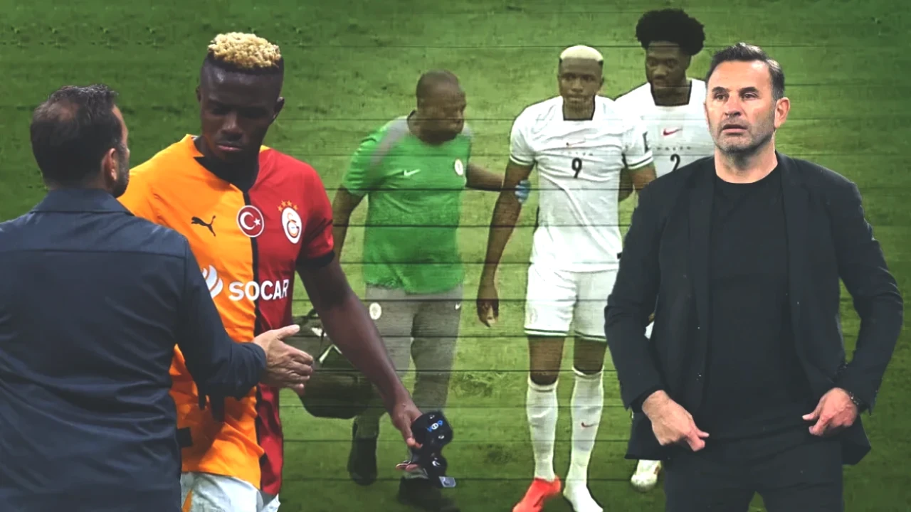 Galatasaray'da Osimhen Kayıp! Okan Buruk Sakatlık Durumunu Açıkladı
