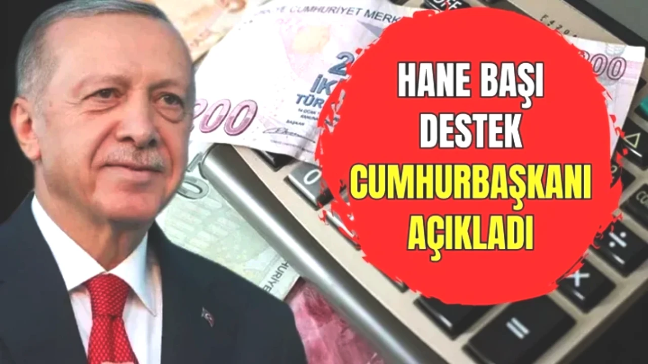 Cumhurbaşkanı'ndan Hane Başına Destek Ödemesi! Aylık Tutar Belli Oldu!