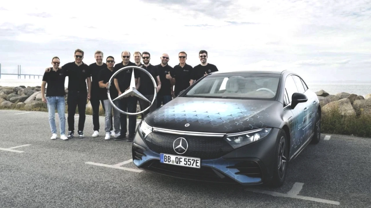 Mercedes'in Elektrikli Araçında Çığır Açan Gelişme: Tek Şarjla 1.342 KM!